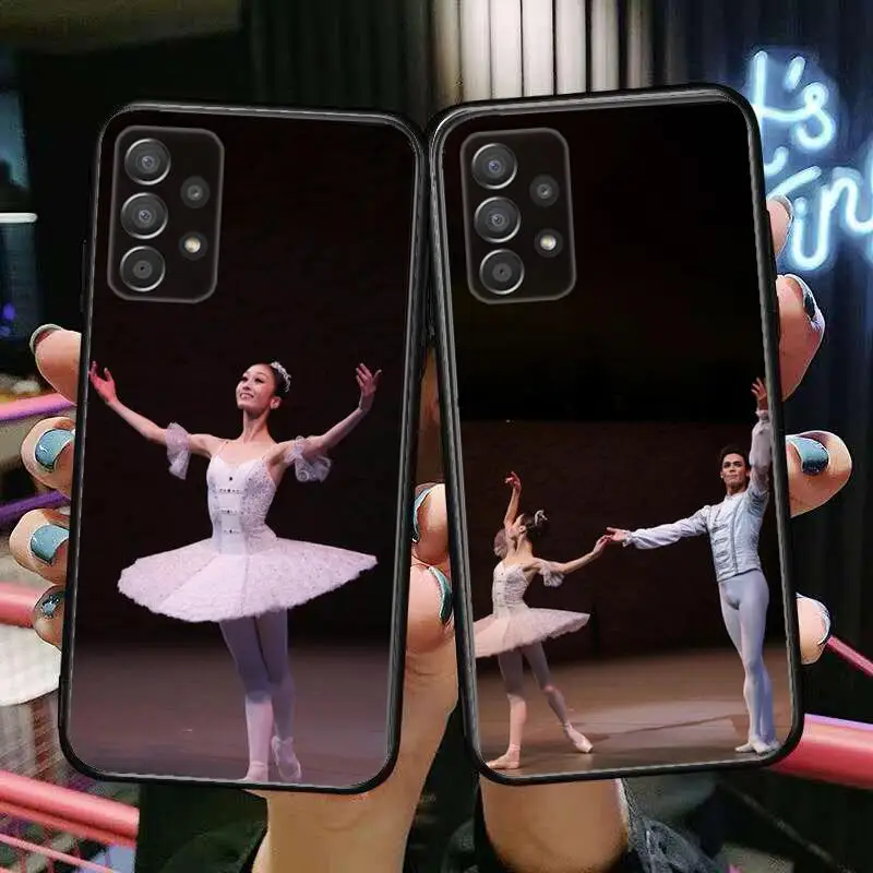 

The charm of dance Phone Case Hull For Samsung Galaxy A70 A50 A51 A71 A52 A40 A30 A31 A90 A20E 5G a20s Black Shell Art Cell Cove