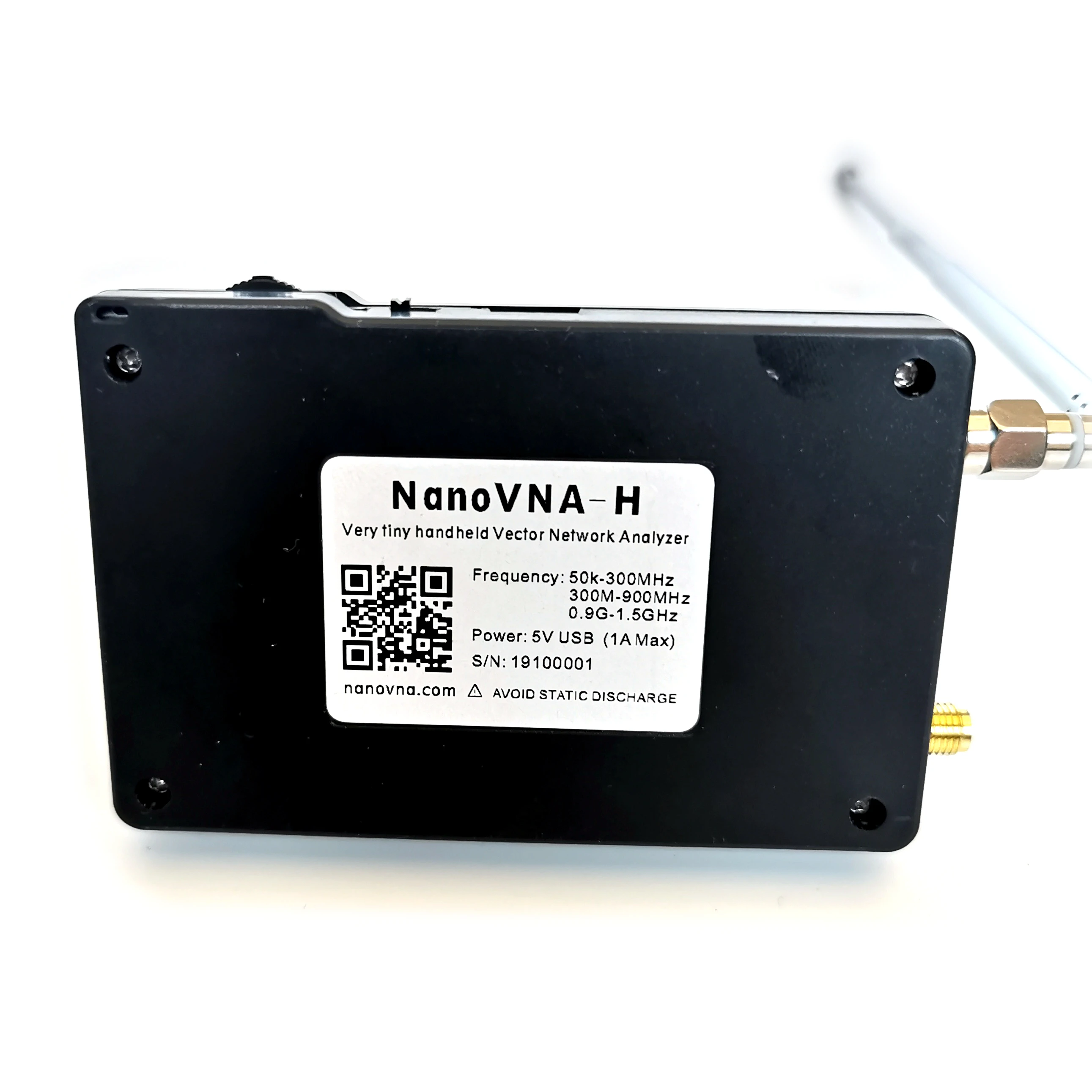 Портативный анализатор для сети NanoVNA H 50 кГц 300 МГц 450 мАч|Антенны связи| |