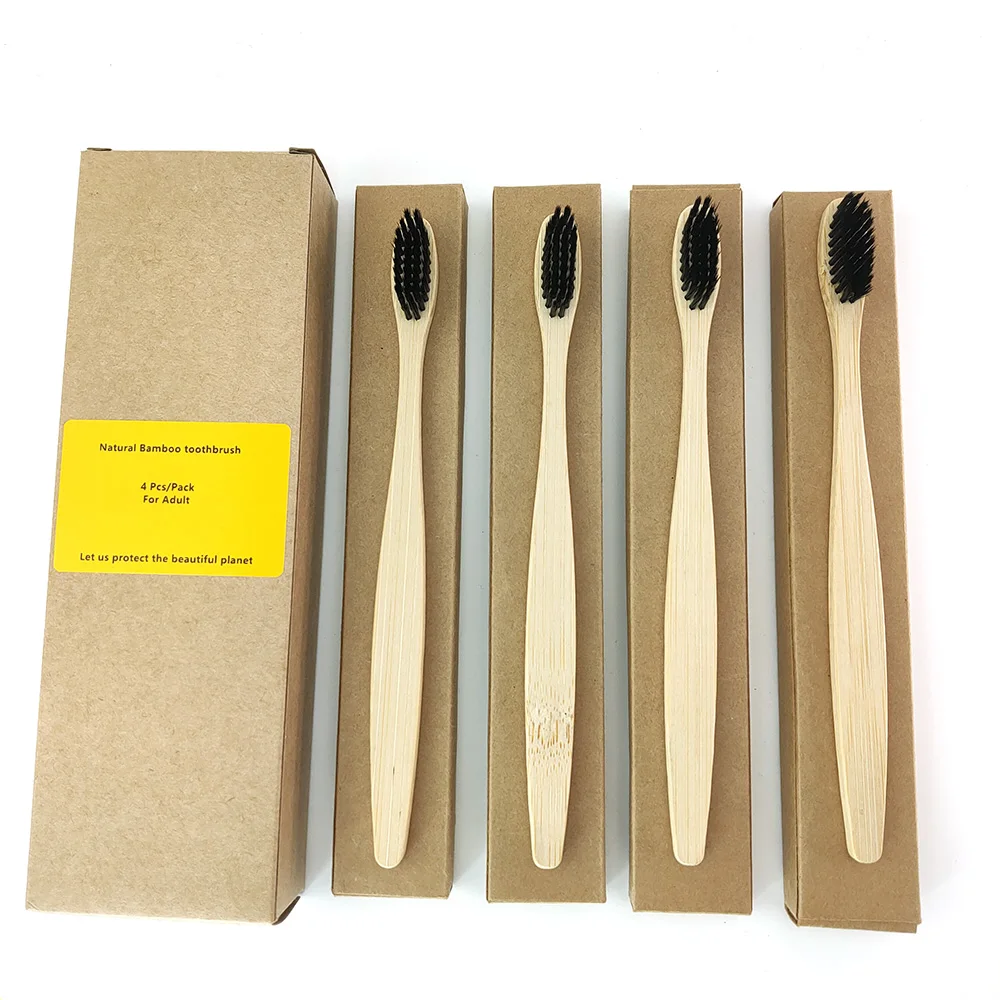 Натуральная Экологически чистая деревянная эргономичная мягкая бамбуковая