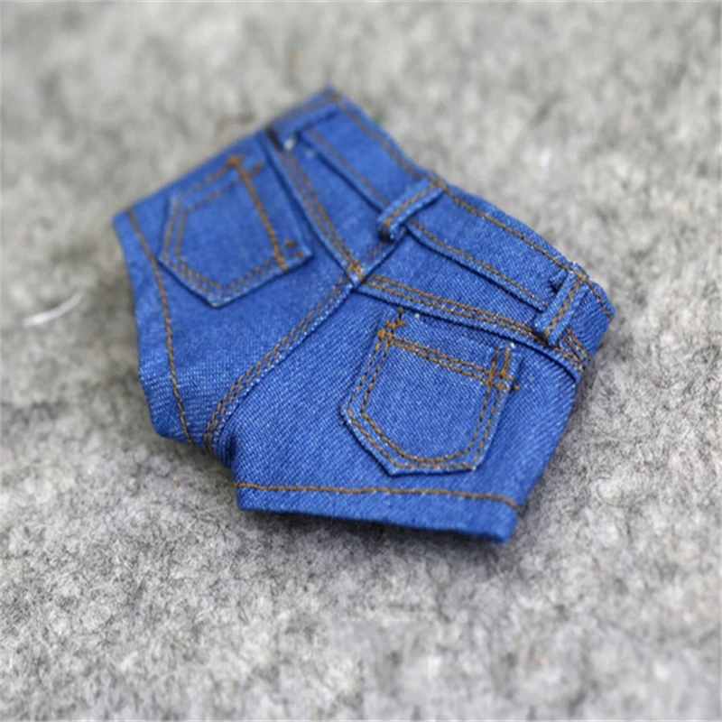 

1/6 Scale Female Clothes Accessory Denim Shorts Ultrashort Sexy Student Hot Pants for 12" Figure Body Doll Toys model in stock