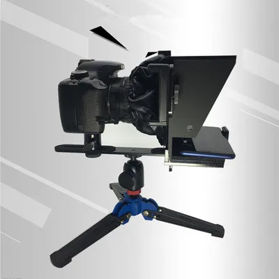 Портативный Prompter смартфон телесуфлер для новости в прямом эфире интервью речи DSLR