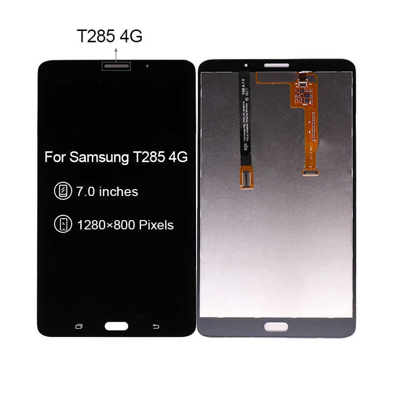 10pcs for Samsung Galaxy Tab A 7.0 LCD Display Touch Screen Digitizer WIFI T280 / 4G T285 Assembly Free Shipping DHL EMS | Мобильные