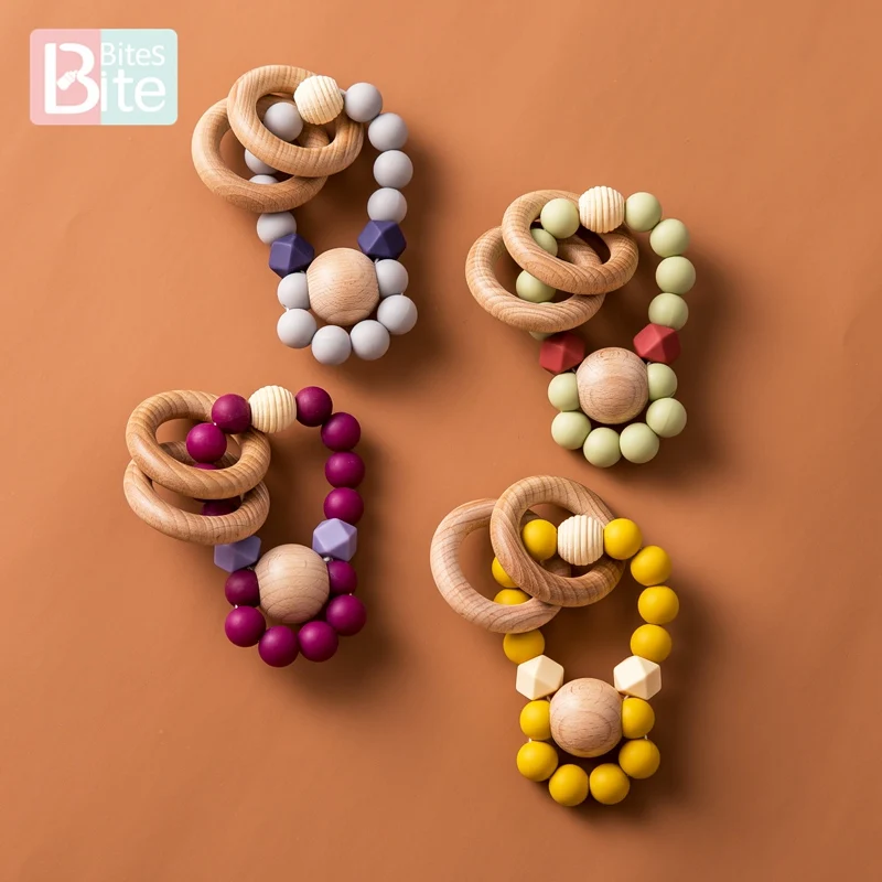 1 шт. детский браслет погремушка с жемчужинами|Детские прорезыватели| |