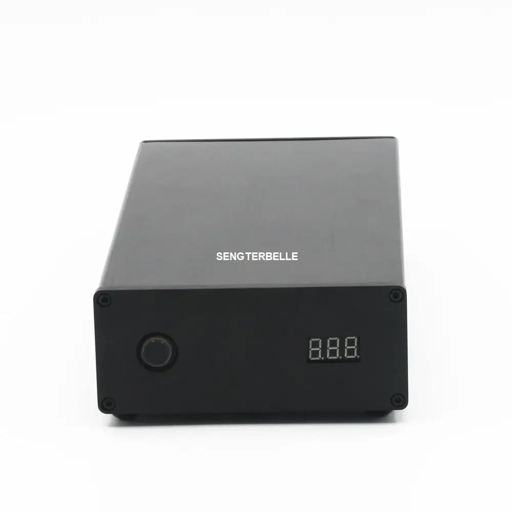 

120 Вт HIFI сверхнизкий уровень шума линейный источник питания 12 В постоянного тока @ 4A Настольный Auido блок питания с дисплеем для предусилителя...