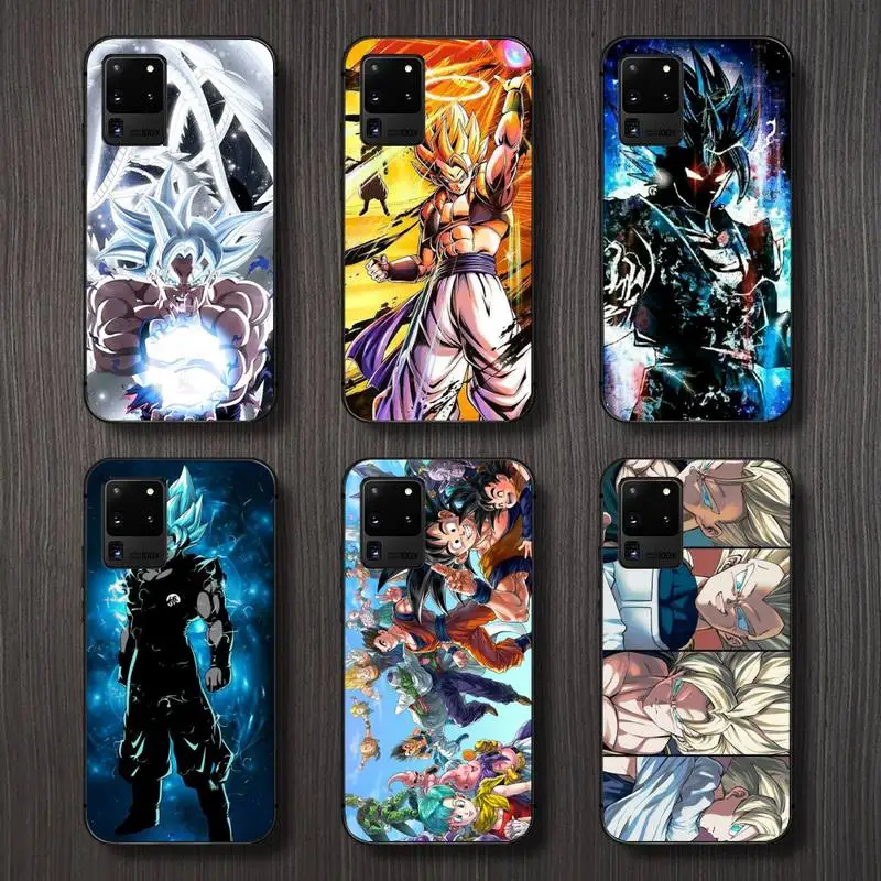 Милый чехол для телефона с Аниме D Dragon Ball Z Super Son Gokus Samsung galaxy S 7 8 9 10 20 edge A 6 30 50 51 70 note