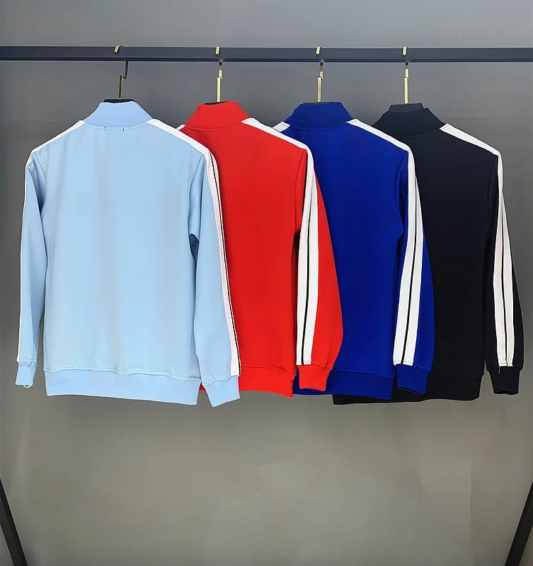 

Palm angels Street hip-hop Popular fashion personality all-match simple striped running casual Men's Sets PA052