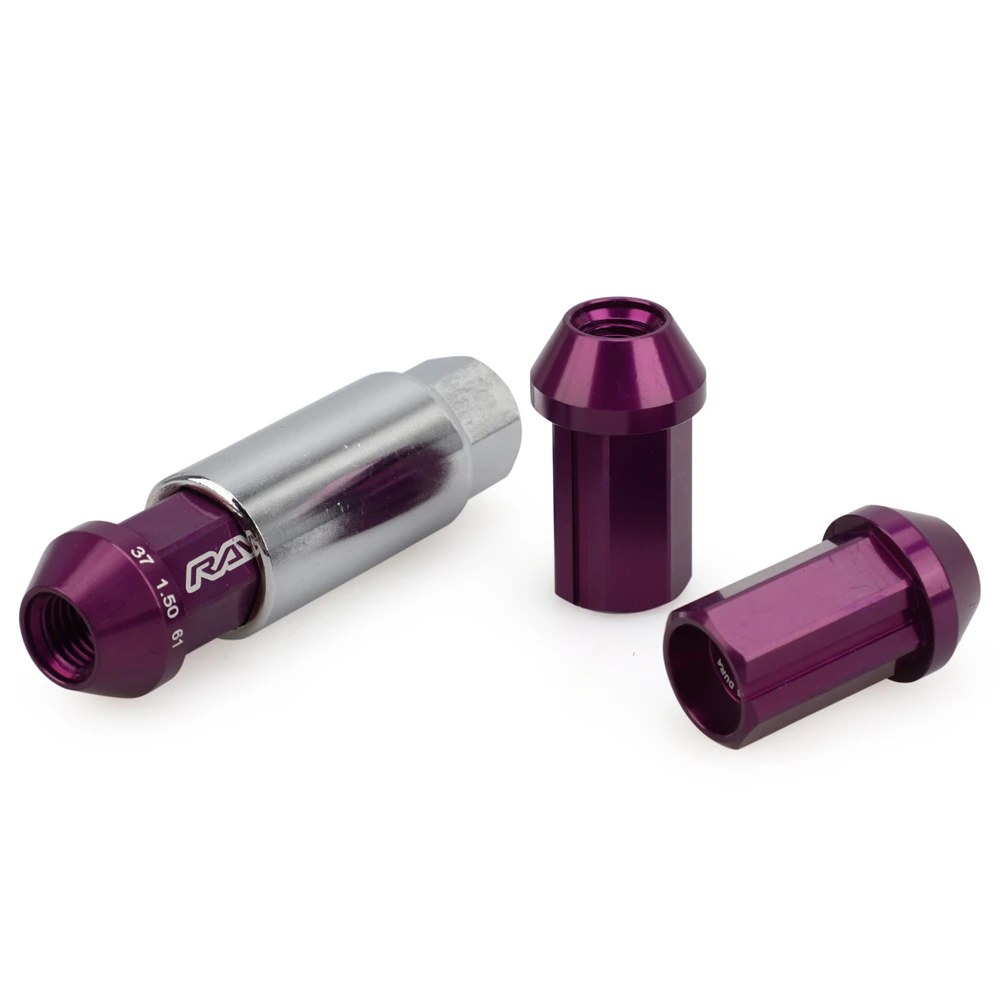 19HEX Rays 7 боковая Блокировка гайки защита от кражи ключ колеса M12x1.5 M12x1.25 длина 42 мм