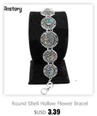 Oval Natural Quartz Stone Crystal Bracelet Vintage Look Antique Silver Plated Fashion Jewelry For Woman TB348