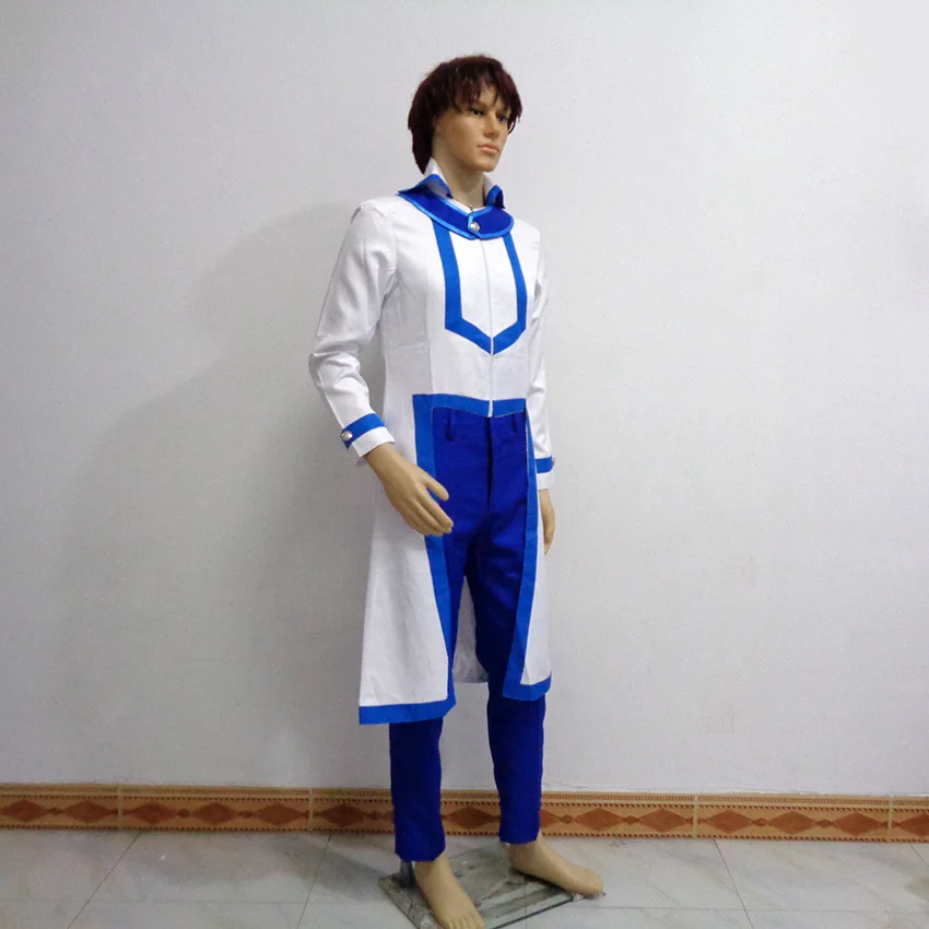 Фото Yu-Gi-Oh GX Zane Truesdale Cos Рождественская вечеринка Хэллоуин Розовая форма Косплей Костюм на заказ любой размер №4