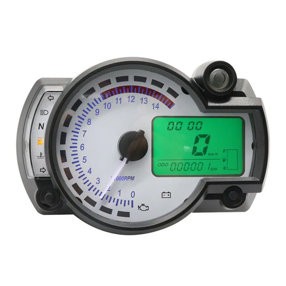 

Sensor Speedometer LCD Digital LED Left Button Meter Motorcycle Odometer
