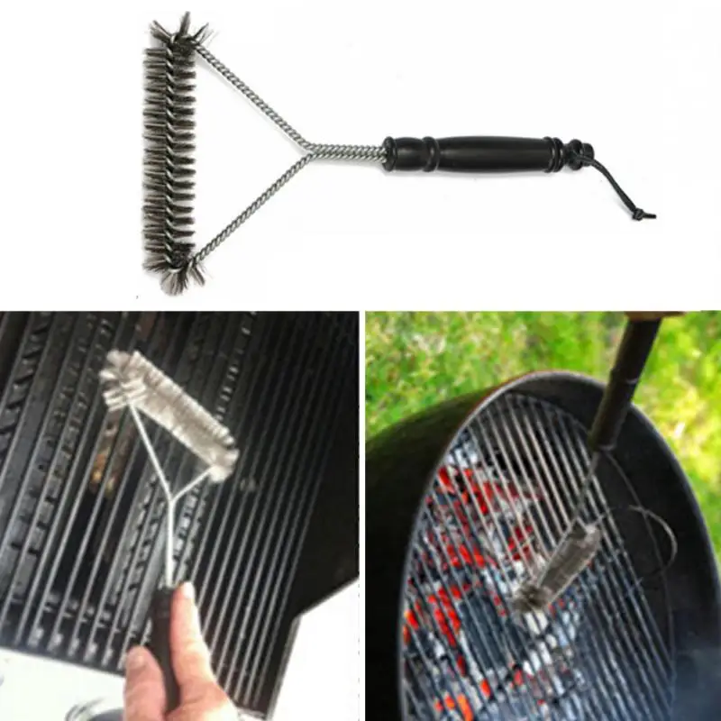 Аксессуары для кухни набор барбекю гриля мощная щетка чистки инструменты