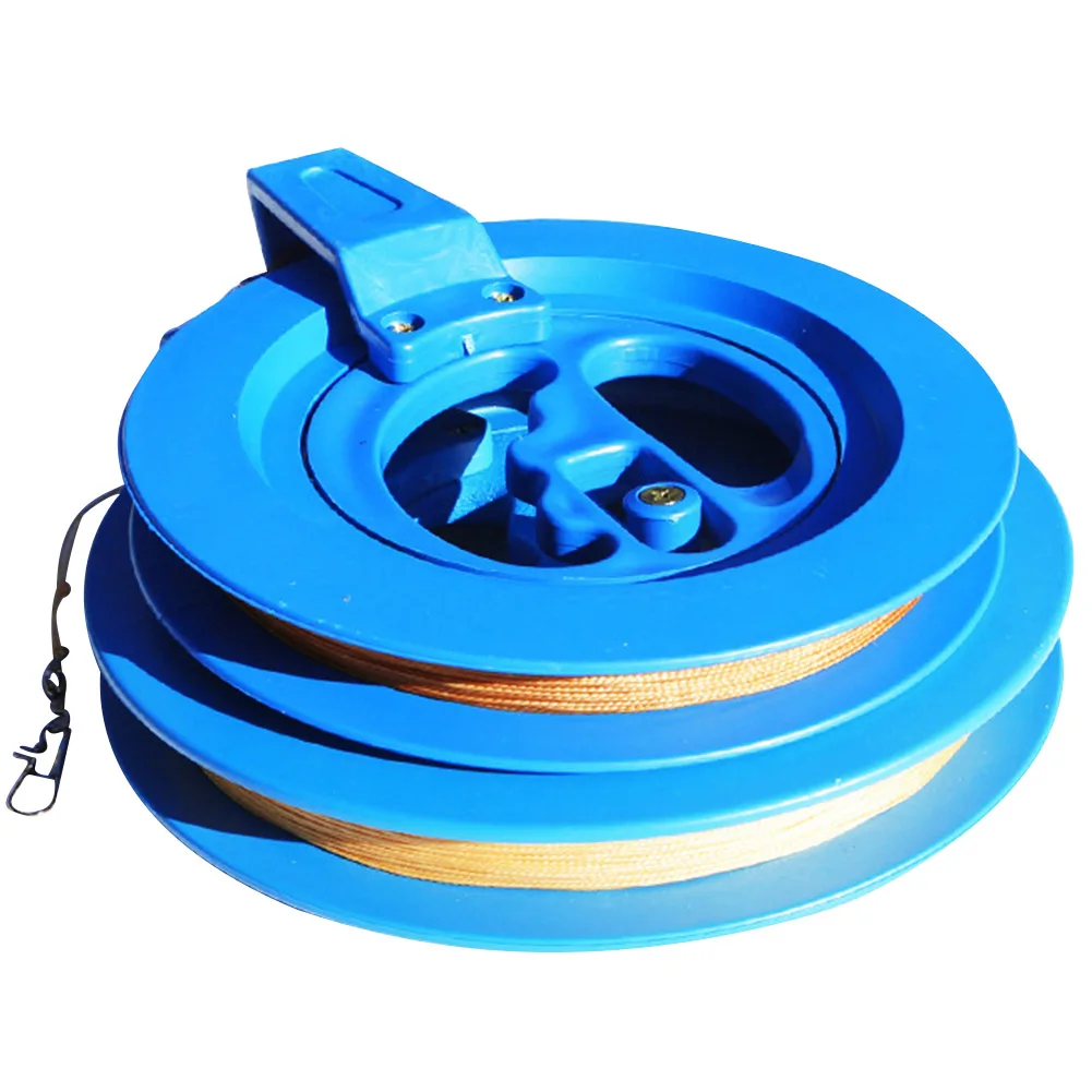 

Lock Function Ballbearing Kite Line Winder ABS Plastic Outdoor Portable With Handle Flying Tools Winding Reel Grip String