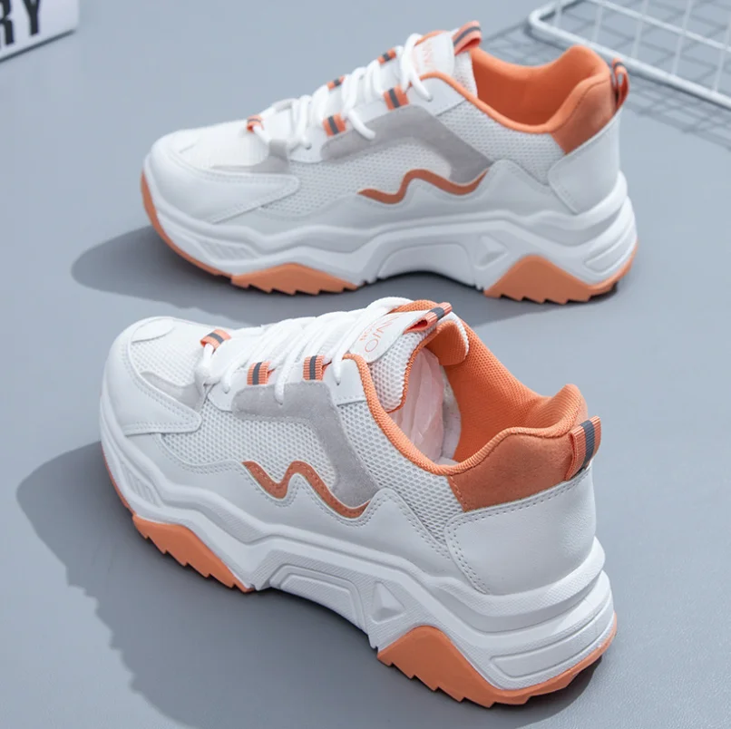 

Women's Shoes Autumn 2021 New Daddy Shoes Korean Sports Shoes Women Casual Running Shoes Zapatillas Mujer Tenis Feminino