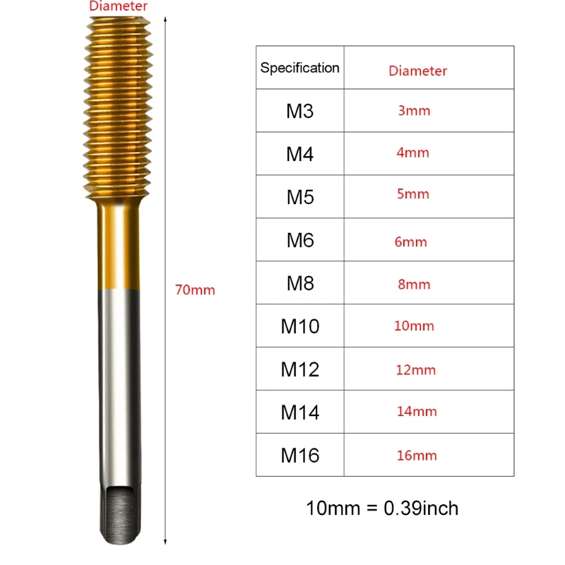 

Cobalt-containing High Speed Steel Extrusion Taps for Tapping Stainless Steel