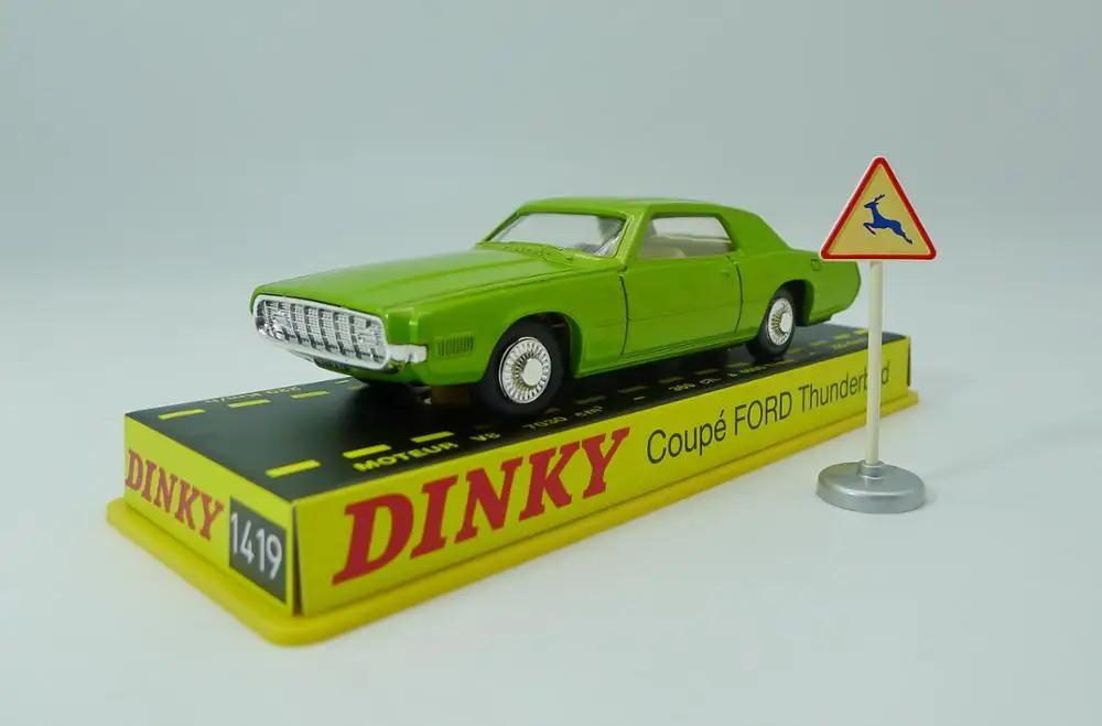 Atlas Dinky Toys 1419 FORD Coupe Thunderbird 1:43 литье под давлением модель фургон|Наземный транспорт|