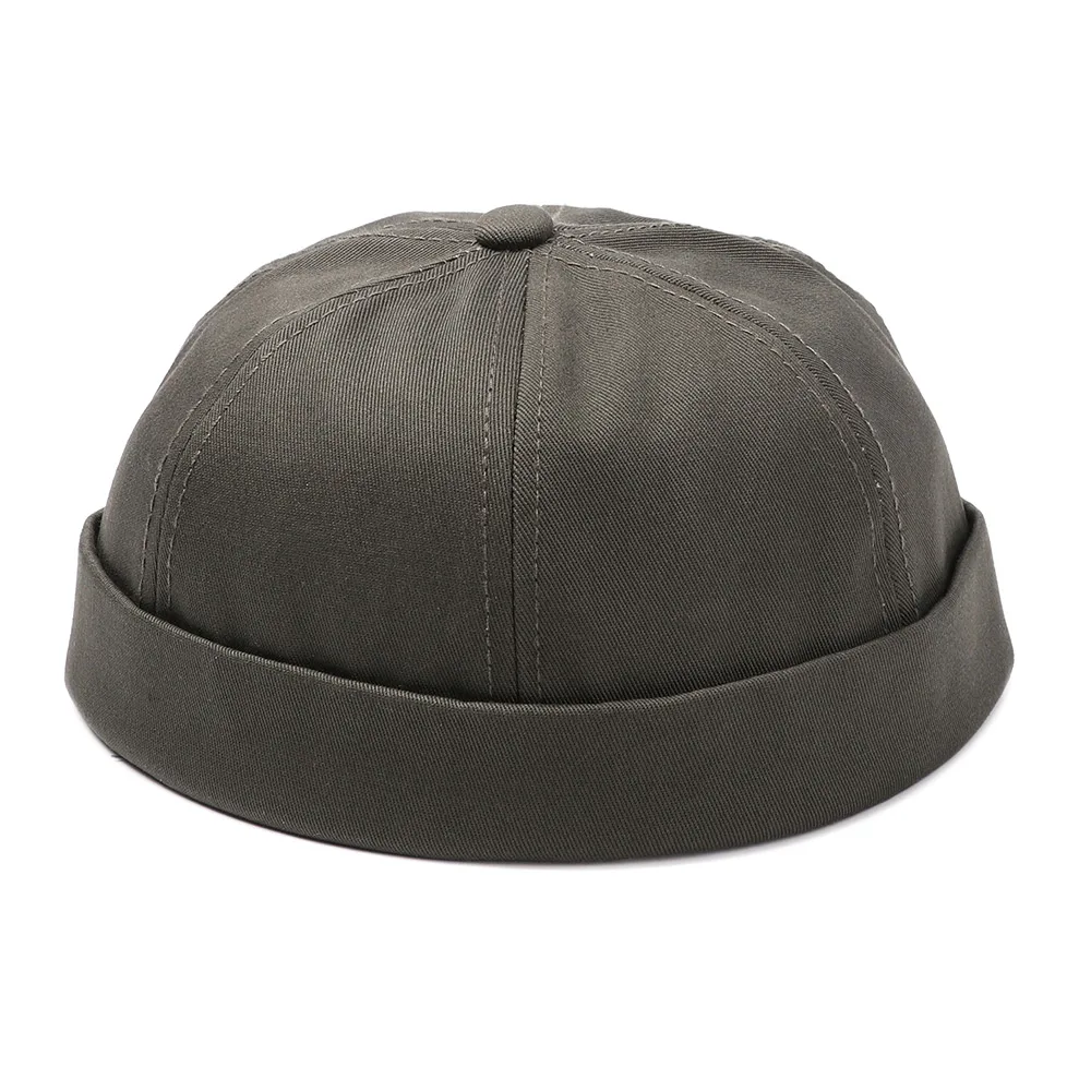 Новая простая Кепка в стиле ретро без полей Snapback для пары унисекс модная кепка