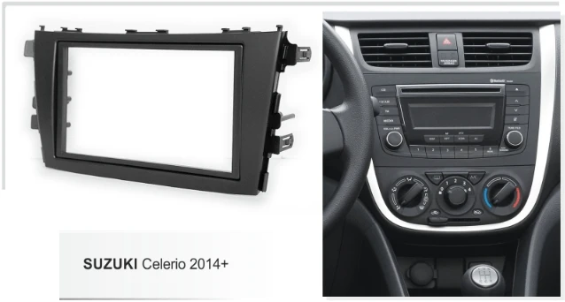 Автомобильная аудиосистема с двойным разъемом Facia для SUZUKI Celerio 2014 + Культиватор 2017
