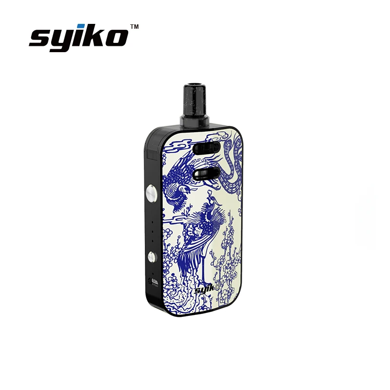 

Syiko Galax 25w Starter vape Kit 1200mAh Battery Capacity Vape Kit 2ml Replaceable Cartridge and Mesh Coil Pod System vapor kit