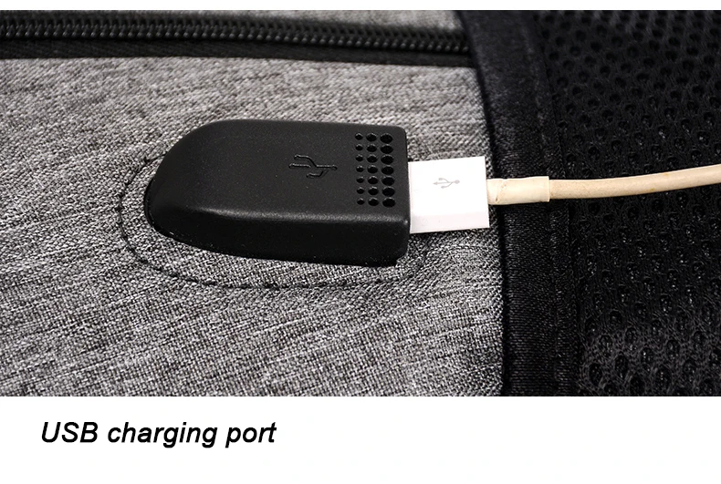 Мужской рюкзак для ноутбука, Usb зарядка для компьютера, мужские рюкзаки, повседневный стиль, большой рюкзак, деловая дорожная сумка, mochilas hombre Back Pack