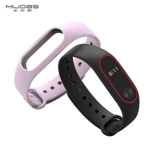 Силиконовый ремешок для Mi Band 2, браслет для умного браслета Xiaomi Mi2, ремешок для наручных часов Mi Band 2