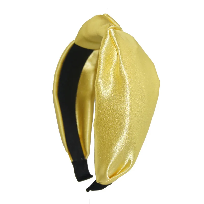 

Silk Pearl Solid Hairbands For Women Hair Accessories For Girls Hair Band Hair Bows Hairband Headbands