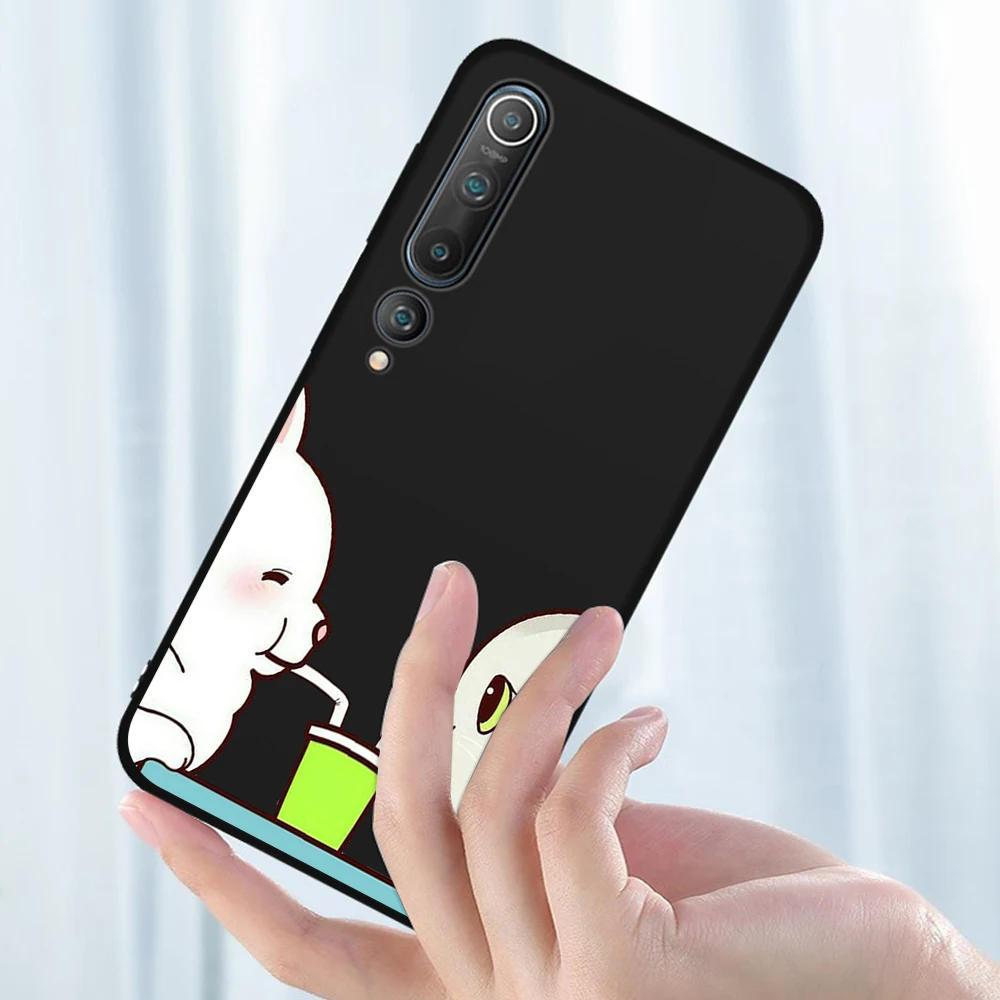 

Cartoon Dog Case For Xiaomi Redmi Note 10 9 8 7 9T 8T Pro MAX 9A K40 MI Note 11 10 9 T Pro SE F3 X3 Soft silicone TPU Phone Back