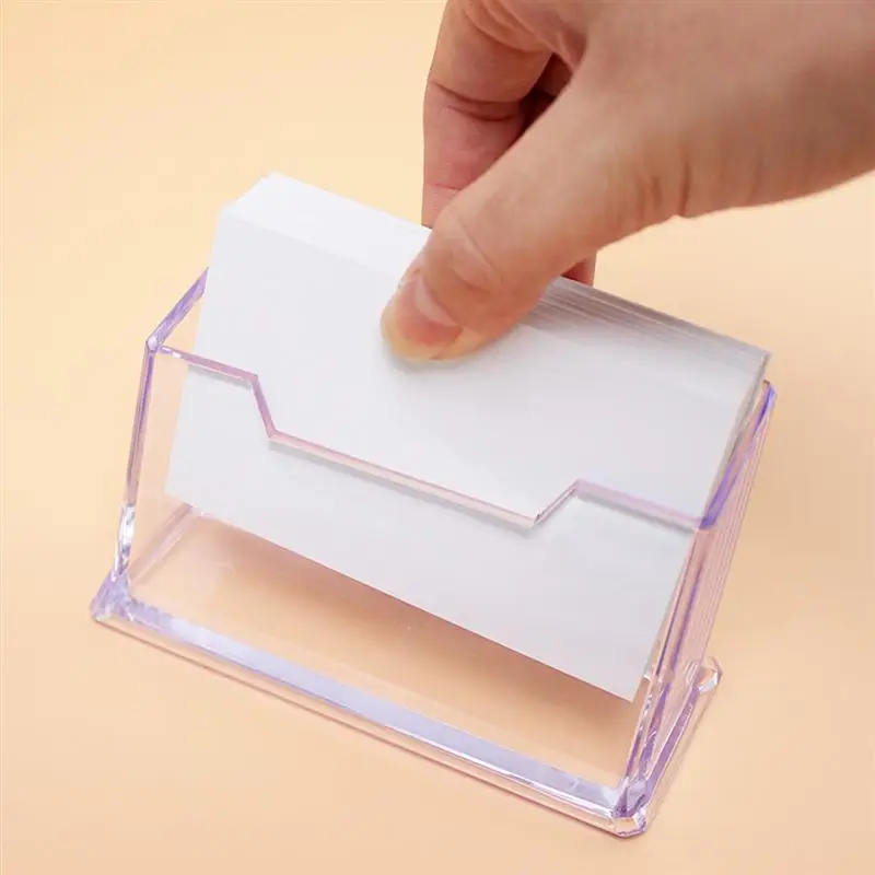 

Business Stand Holder Organizer Acrylic Name S Visiting Office Desk Display Filing Label Counter Table Clear Brochure