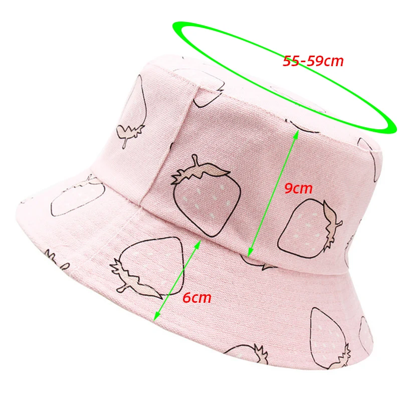 В стиле хип хоп с принтом фрукты ведро шляпа Для женщин мужская пара Летние