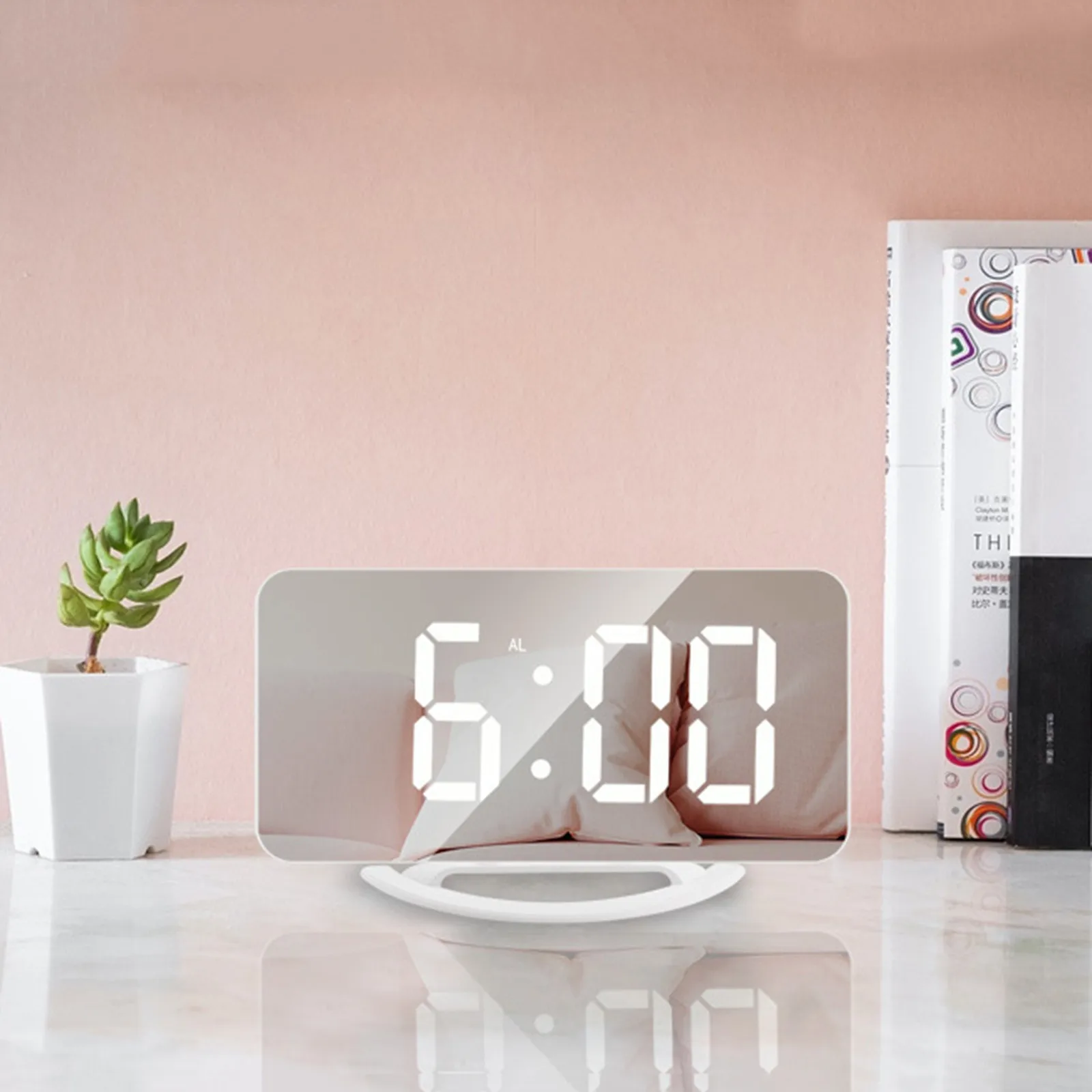 Цифровой будильник светодиодный светодиодные часы с USB зарядкой украшение для