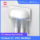 Oclean S1 антибактериальная зубная щетка UVC светодиодный стерилизатор 2 в 1 держатель для зубной щетки бактериальные убивающие зубы (оригинал от Oclean, а не подделка!)