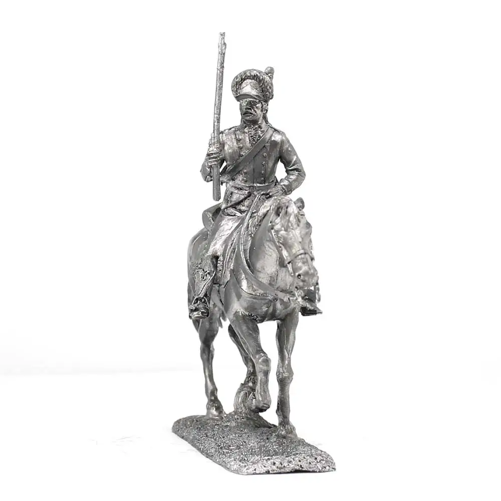 Рядовой легкоконных полков 1780-90 гг - оловянный солдатик фигурка 54 мм P502 | Дом и сад
