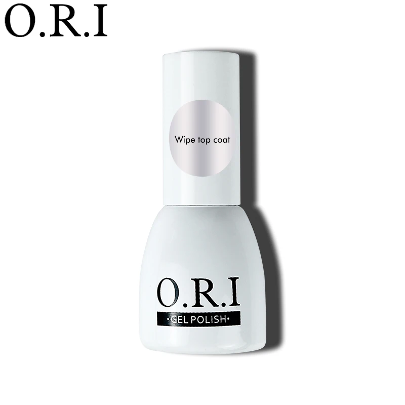 Wipe Top Coat ORI основа и верхнее покрытие гель лак для ногтей 8 мл Прозрачный отмачиваемый УФ светодиодный Гель-лак для ногтей матовый топ базовый праймер - Цвет: Wipe Top Coat