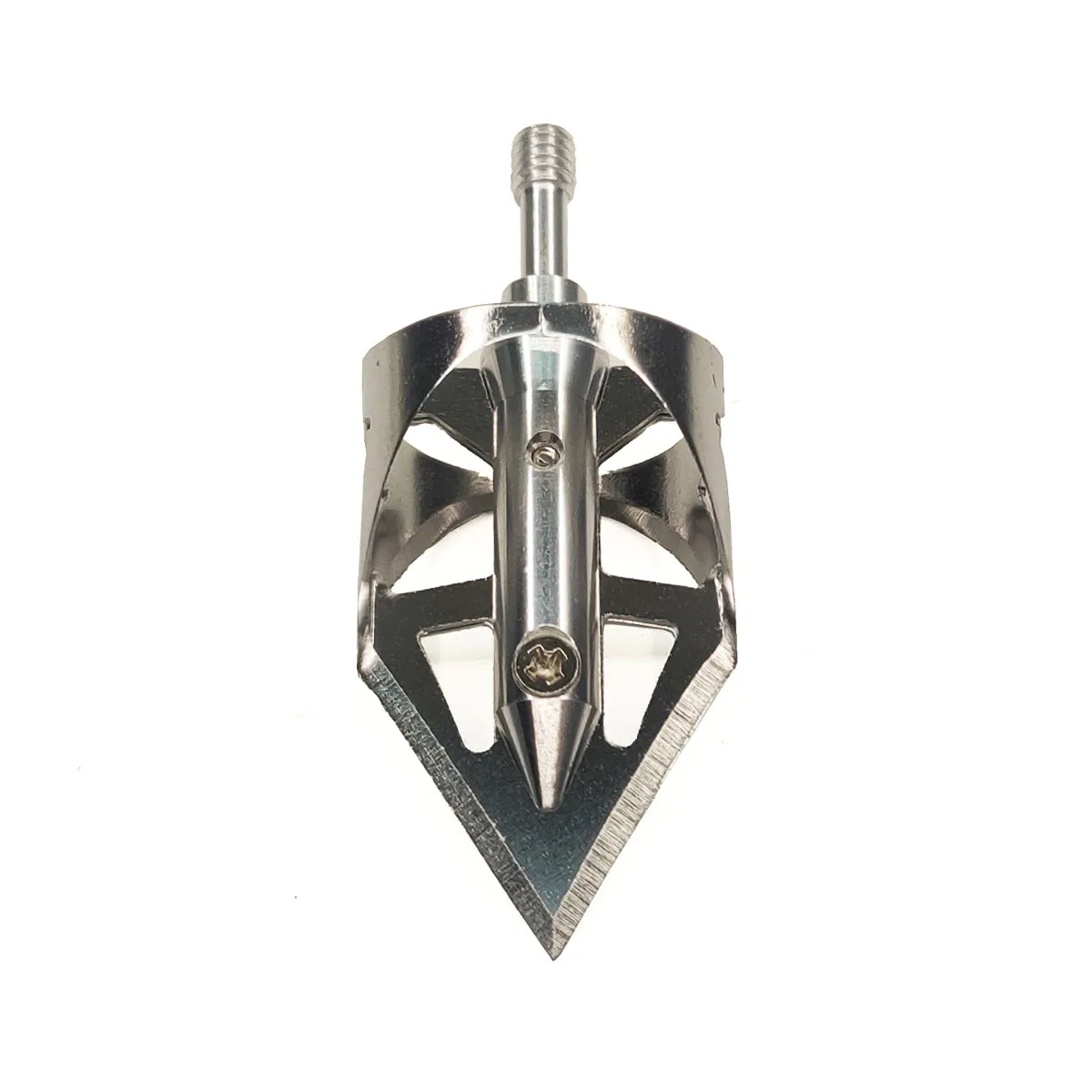 

3/6/9Pcs 360Cutting Angel 0.83''Cutting Diameter 100Gr Silver Hunting Broadheads Archery Arrowhead Crossbow Arrow Heads
