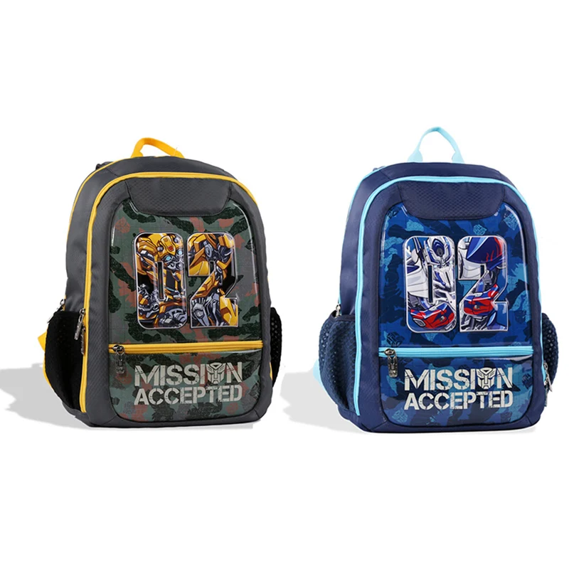 Трансформеры новая детская школьная сумка большая вместительность школьный