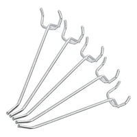 50 piece pegboard hooks and organizer assortmenthook metal pegboardpeg locks for organizing tools