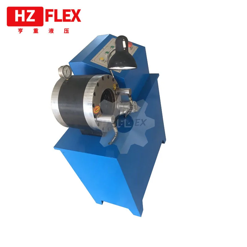 

multi-functional HZ-50D automatic hose crimping machine and hose skiving machine