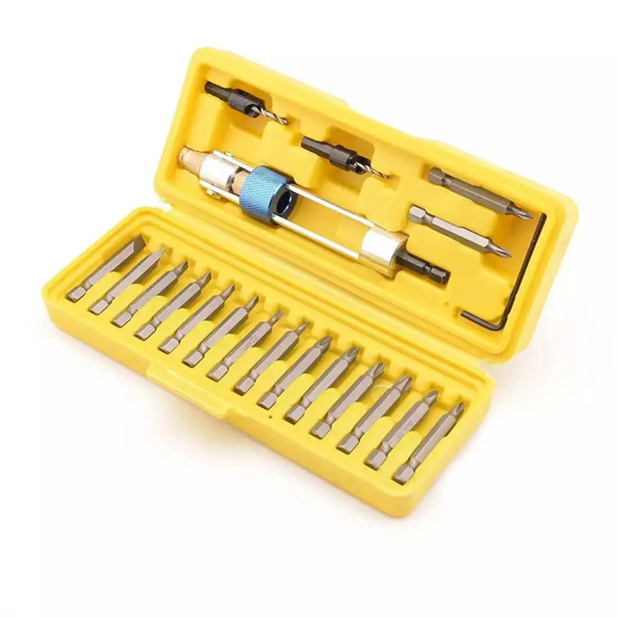 

20Pcs Swap Drill Bit Half Time Drill Driver Swivel Head Quick-Change Driving Repair Tools Multi Screwdriver Countersink Bits