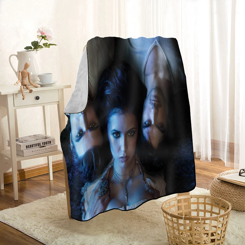 HEARMNY Дневники вампира ТВ Nap одеяло супер мягкая теплая микрофибра ткань для