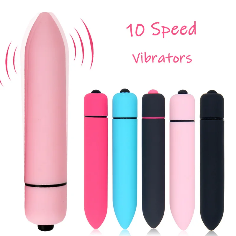 

Женский Вибратор-пуля, 10-скоростной микро-вибратор, Стимулятор клитора и точка G AV, женская секс-игрушка, секс-мастурбация