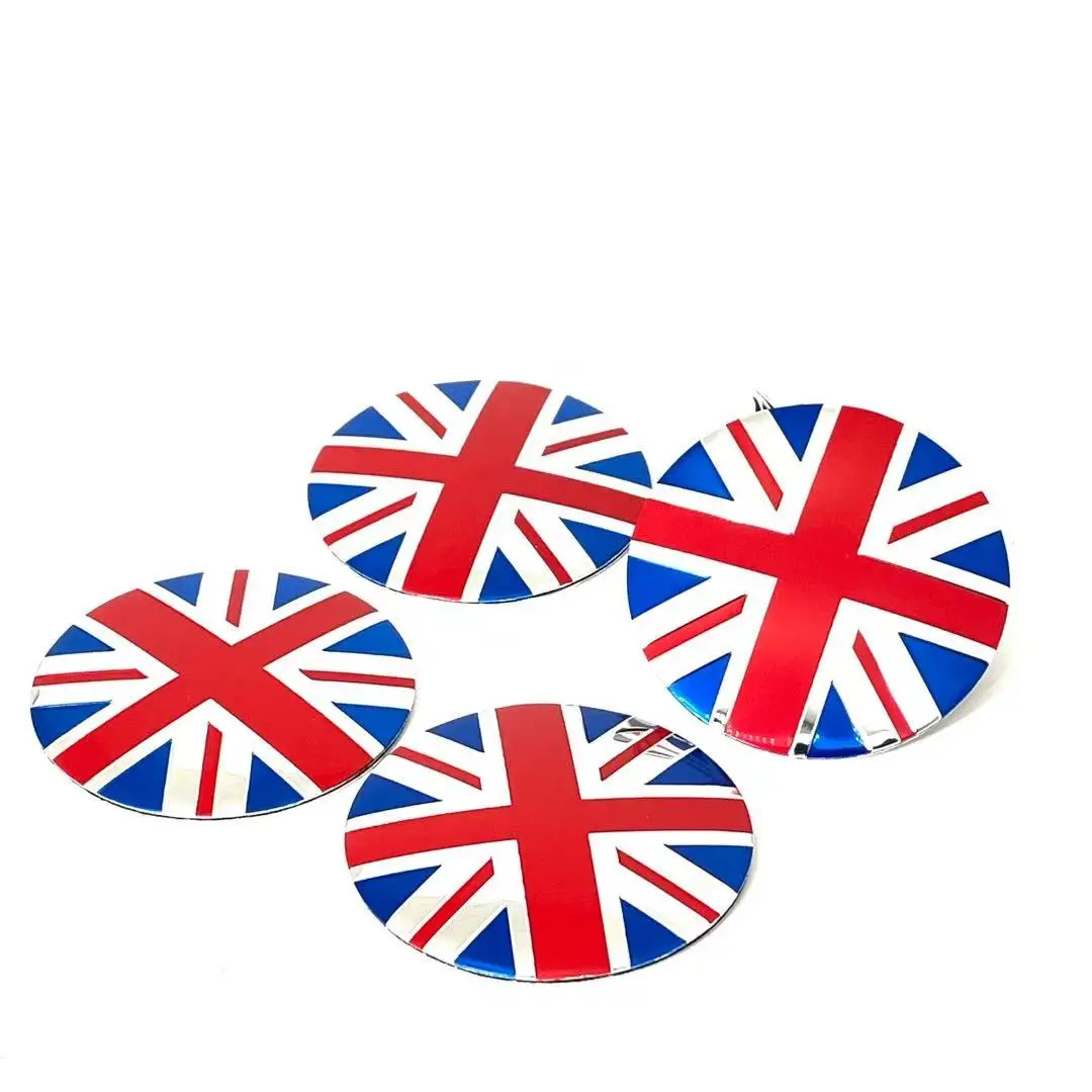 4 шт. 50 мм аксессуары для стайлинга автомобиля эмблема значок наклейка колпачки