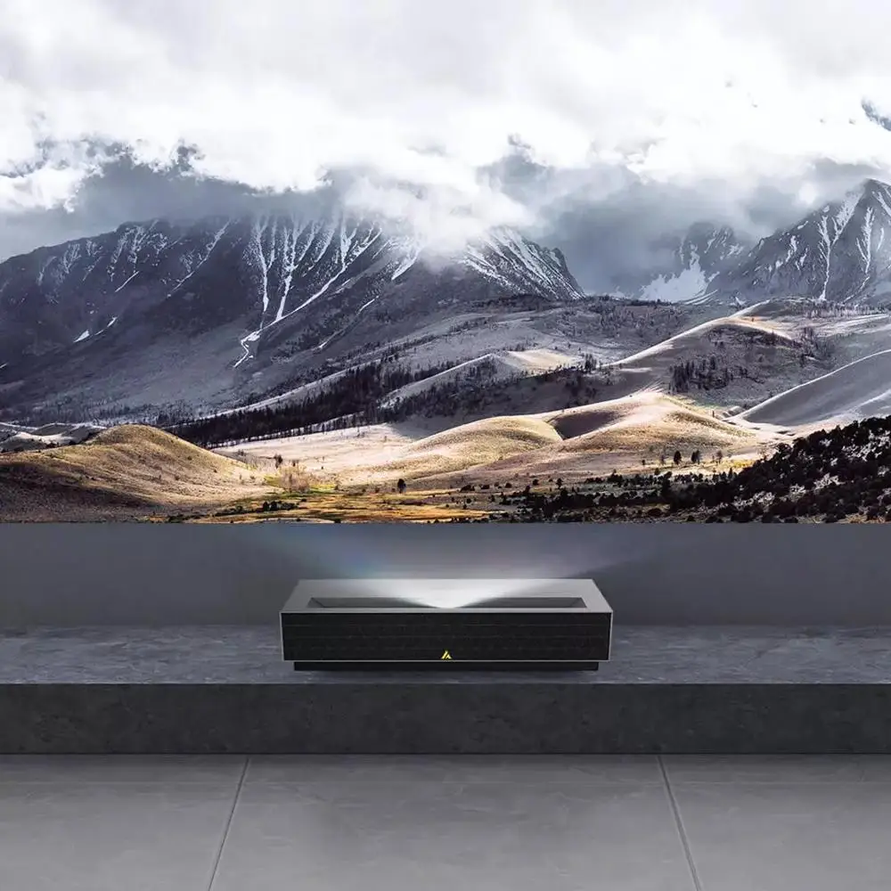 Лазерный проектор Fengmi TV 4K Cinema Pro 150 дюйма 2400 ANSI люменов 3G + 64 ГБ подсветка Smart Wifi