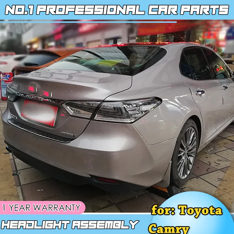 Автомобильные аксессуары для 2018 Toyota Camry задние фары светодиодные DRL +