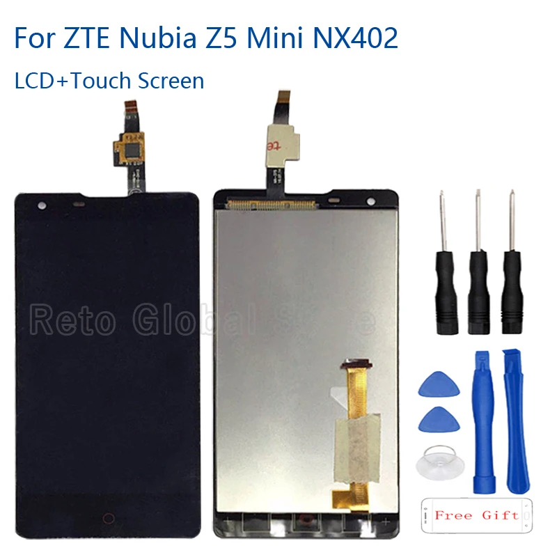 4 7 &quotдля zte Nubia Z5 Mini NX402 NX402J ЖК-дисплей сенсорный экран дигитайзер Замена для