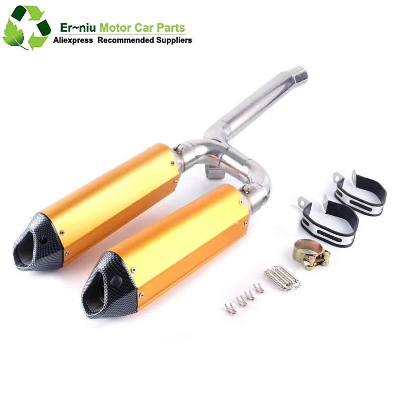 

FZ-6S FZ-6N Fazer 600 Motorcycle Exhaust Pipe Full System Slip On For Yamaha FZ6N FZ6S FZ6 S2 Fazer600 Exhaust 2004 - 2010 Year