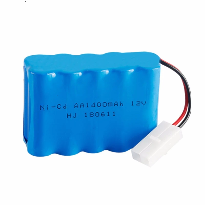

1400mah 12v Rechargeable Battery For Rc toys Cars Tanks Robots Gun NiCD Battery AA 12v 700mah Batteries Pack For Rc Boat 1PCS