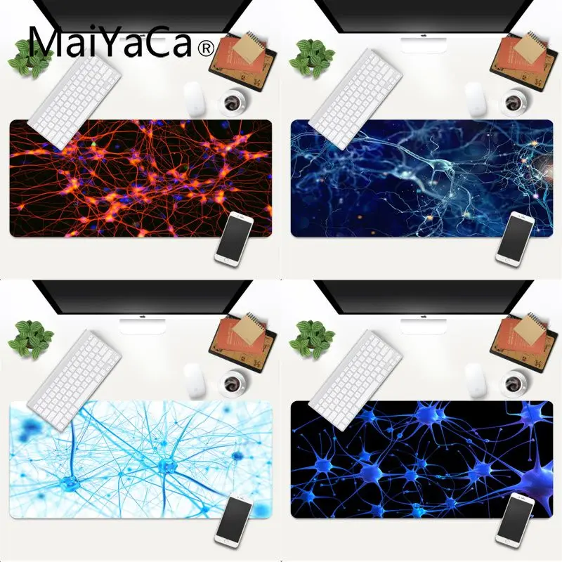 

MaiYaCa My Favorite Abstract Neuron mouse pad gamer play mats Gaming Mouse Pad Large Deak Mat 600x300mm for overwatch/cs go