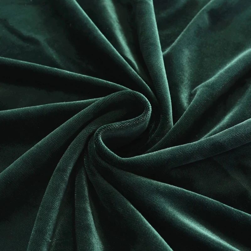 

Elasticated Plush Sofa Covers for Living Room Velvet Corner Armchair Couch Pleads Cover Sets 2 and 3 Seater L Shape Furniture