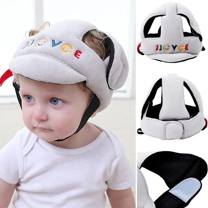 Baby Protective Helmet Boy Girls Anti-collision Safety Infant Toddler security &amp Protection Soft Hat for Walking Kids cap | Детская