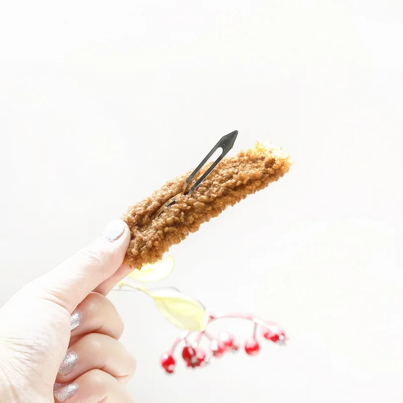 Женские Винтажные заколки для волос из овечьей шерсти аксессуары | Красота и