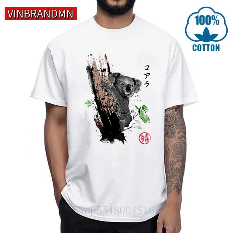Горячая Распродажа Kawaii дикая коала футболка мужские австралийские всадные